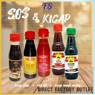 1 botol - Doorgift Sos Cili/Doofgift Kicap/Doofgift Sos/Kicap mini/Cili mini/Wedding Doorgift/LIASUR