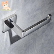 304 Stainless Steel Toilet Paper Holder, Drill-Free Wall-Mounted Tissue Rack, Hygienic Bathroom Roll