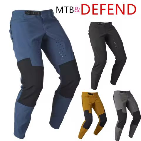 2026 Defend MX MTB DH Pants Ride Mountain Bike Pants Motocross Dirt Bike BMX XC Enduro Cycling Pants