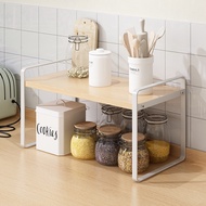 Kitchen Storage Rack Shelf Organiser Multi-layer Microwave Rack Shelf Spice Oven Storage Rack Hifi R