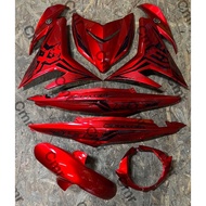 Velozi Cover Set Y15 V1-V2 Y15ZR Exciter Thai Red Ex Thai