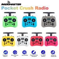 RadioMaster Pocket Crush Radio Controller Transmitter 2.4G 16CH ELRS Foldable Antenna for RC FPV dro