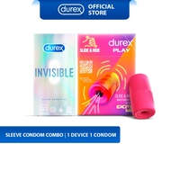 [Toy - Sleeve Condom] Durex Play Slide & Ride Masturbation Sleeve + Durex Invisible Extra Sensitive 