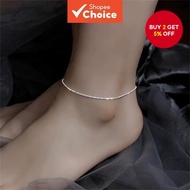 Shimmering Silver Anklet with Star Design for Women's Party,leg chain for women,summer accessories a
