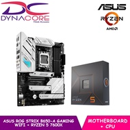 (DYNACORE BUNDLE) ASUS ROG STRIX B650-A GAMING WIFI Motherboard + AMD RYZEN 5 7600X Processor