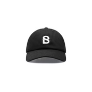 Everyday Cap Black/Beige Buttonscarves - Black Hat Beige