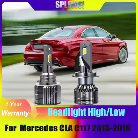 H15 H7 LED Bulb Headlight High Low Beam 36000LM/Pai r-Canbus Ready For Mercedes CLA C117 2013 2014 2