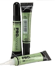 L.A. Girl Pro Coneal Hd. High Definiton Concealer 0.25 Oz #992 Green,3pcs