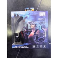 ⚡️READY STOCK ⚡️GAME HEADPHONES MICROPHONE DESIGN MODEL G3