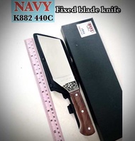 High quality fixed blade knife Navy K-882 for collection and use camping 🏕️