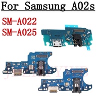 USB Charger Port Flex Dock Connector USB Fast Charging Board For Samsung Galaxy A02 A022F A022M A022