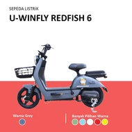 Sepeda Listrik UWINFLY RF6 Redfish 6 Moped