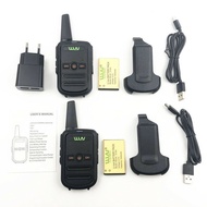 New WLN KD-C52 Mini Handheld Transceiver Two Way Radio 16CH Walkie Talkie BAOFENG Woki Toki Set 对讲机 