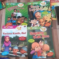 NABI PL Book Good Condition Children's Stories Upin Ipin Comic Short Stories Sirah Prophet Guess