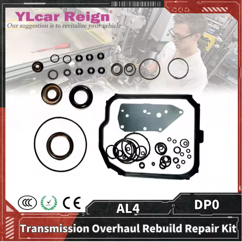 DP0 DPO AL4 Automatic Transmission Gearbox Overhaul Rebuild Repair Kit Seals Gasket Fit O-rings OHK 