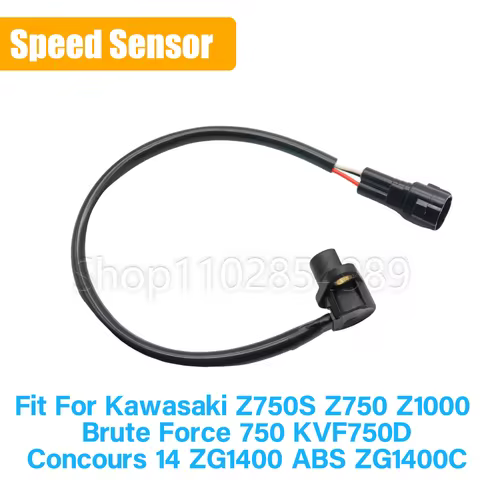 Motorcycle Wheel Speed Sensor Fit For Kawasaki Z750S Z750 S Brute Force 750 KVF750D Concours 14 ZG14