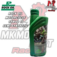 ROCK OIL MINYAK HITAM MOTORCYCLE 15W40 1L MOTORCYCLE OIL