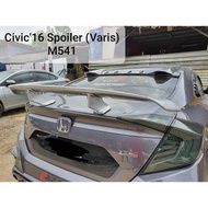 Honda Civic fc 2016 2017 2018 2019 2020 Varis V2 rear boot trunk spoiler wing