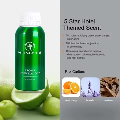 Namste 500ML Hotel Essential Oil Aromatic Oil Hotels Perfume Oil Electric Aromatic Oasis Fragrance O