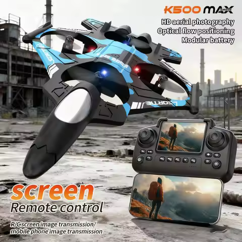 K500MAX RC Drone Fighter HD Professional Camera 360° roll WIFI Fpv Aircraft Quadcopte Aerial Photogr
