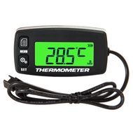 Digital LCD Engine Temperature Gauge Over-Temperature Alert with Sensor RL-TS002 for Motorcycle Dirt