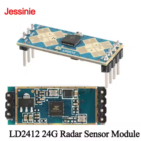 LD2412 24G Human Presence Sensing Radar Sensor Module 24GHZ Wide-angle Millimeter Wave Radar Detecti
