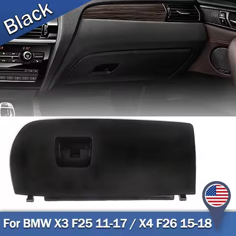 For BMW X3 X4 New Dash Glove Box Door Lid Black F25 F26 M40i Sport 4-Door 2011-2018 car parts cover 