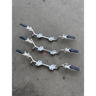 Ducati Front footstep set, cb Footrest pnp ducati crom Step, mp mono Step ducati
