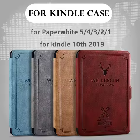 Smart Case For Kindle Paperwhite 12th 11th Gen 2024 2021 Auto Sleep Cover For Kindle 2019 Case for K