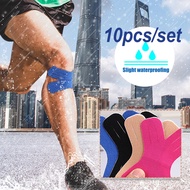 10PCS Tape X Muscle Tape, Kinetic Tape Precut Strips for Muscle Protection in Multiple Joint Section