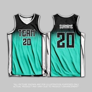 B&C Basketball Jersey Custom Name Number | Mesh Jersey | Sublimation Print Up only