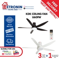 KDK U60FW 150cm (60") Ceiling Fan *Climate Voucher Eligible*