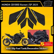 for HONDA CB1000 Hornet 2025 Motorcycle Rubber Fuel Tank Pads Hornet 1000 Accessories Knee Grip Deca