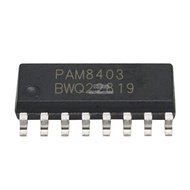 PAM8403 Patch SOP-16 Power Amplifier Chip 3W * 2 No Filter Stereo D-Class Audio Amplifier