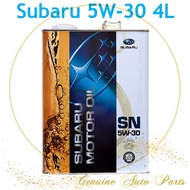 (100% ORIGINAL) SUBARU ENGINE OIL MOTOR OIL SN 5W30 4L SEMI SYNTHETIC XV FORESTER