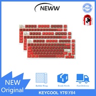 KEYCOOL Y75 Wireless Mechanical keyboard Bluetooth three mode 75% layout office portable keyboard