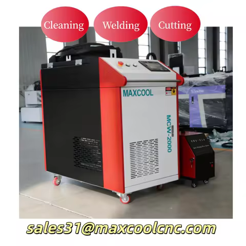 MCW-2000 Laser Cleaning Machine for Oxide Metal Sheet Tube Cutting Welding Tools for SS CS Alu лазер