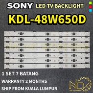SONY KDL-48W650D TV LED BACKLIGHT BARU / READY STOCK KDL48W650D