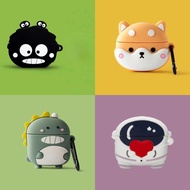 For Realfit F3 Earphone Case Cute Caring astronauts