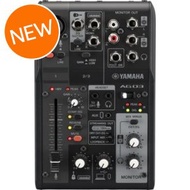 Yamaha AG03 MK2 3-channel Mixer and USB Audio Interface - Black mixer