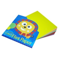 Campap Premium Colour Flint Paper (CA3996 / 80GSM / 190x190mm / 48 Sheets)