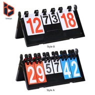 [Blesiya] Table Scoreboard Flip Table Scoreboard Scoreboard for Basketball Tennis