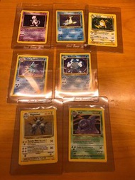 $180-300 each nm to lp vintage pokemon card tcg