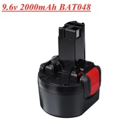 9.6V 2000mAh Ni-CD Rechargeable Battery Power Tools Battery for Bosch PSR 960 BH984 BAT048 BAT119