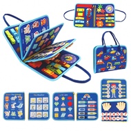 Christmas Decoration 1PC Busy Board Toddlers Sensory Activity - Montessori Toys Old Boy Airplane Tra