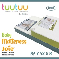 Tdshop - Tuutuu 87 x 52 x 8 by Dooglee Baby Crib Mattress fitted for Joie Kubbie Sleep | Ecoluxe Bab