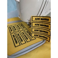 Name Tag Sulam/Name Tag Sekolah