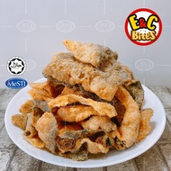 [120G](Halal) Masin EGG FISH SKIN SNEK/ CHEESE/ SALTED EGG/ CHEESY FISH SKIN/ Ofacake/ Rumoicake/ SNACKS