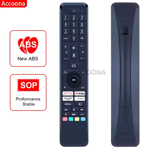 Voice Remote control for Panasonic Tx-55lx650e 43LX650E 24LSW484 DAEWOO 43DM72UA Medion RC1832 led s