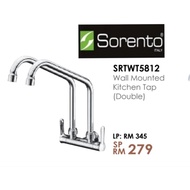 sorento wall mounted sink tap srtwt5812 kitchen tap sink tap brass body